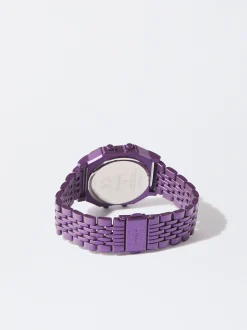 PARFOIS Rosagoldfarbene Uhr><noscript><img width=