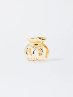 PARFOIS Spangen>Einfache Haarspange Golden