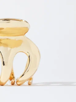 PARFOIS Spangen>Einfache Haarspange Golden