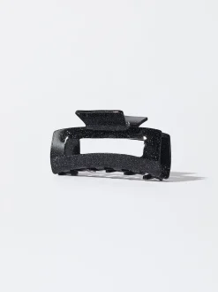 PARFOIS Spangen>Einfache Haarspange Schwarz