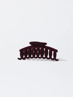 PARFOIS Spangen>Einfache Haarspange Rot