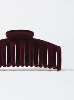 PARFOIS Spangen>Einfache Haarspange Rot