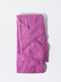 PARFOIS Printed>Einfarbiger Maxi-Schal Rosa