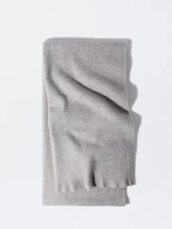 PARFOIS Printed>Einfarbiger Maxi-Schal Grau