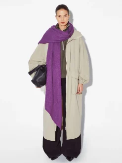 PARFOIS Schals|Schals>Einfarbiger Maxi-Schal Bordeaux
