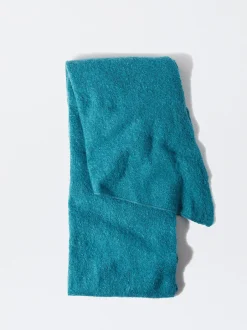 PARFOIS Schals|Schals>Einfarbiger Maxi-Schal Blau