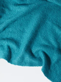 PARFOIS Schals|Schals>Einfarbiger Maxi-Schal Blau