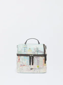 PARFOIS Rücksäcke>Einkaufstasche Mit Print Blau