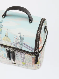 PARFOIS Rücksäcke>Einkaufstasche Mit Print Blau