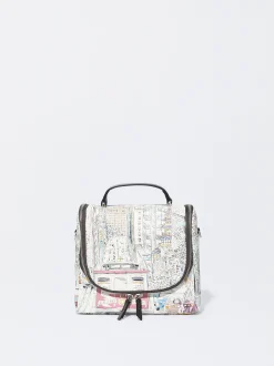 PARFOIS Kleider>Einkaufstasche Mit Print Grau
