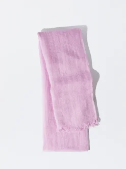 PARFOIS Basics>Einstecktuch Aus Leinen Lila