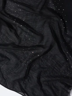 PARFOIS Basics>Einstecktuch Mit Strass Schwarz