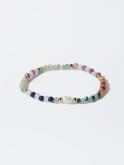 PARFOIS Ohrringe>Elastisches Armband Aus Stahl Mehrfarbig