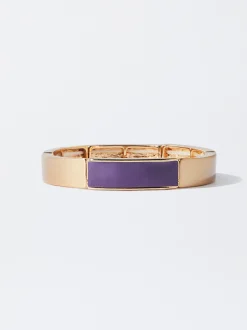 PARFOIS Kurze Halsketten>Elastisches Armband Emaille Mehrfarbig