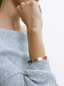 PARFOIS Kurze Halsketten>Elastisches Armband Emaille Mehrfarbig