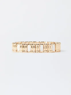 PARFOIS Kurze Halsketten>Elastisches Armband Emaille Beige