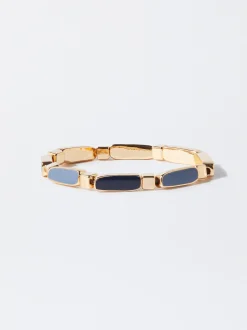 PARFOIS Kurze Halsketten>Elastisches Armband Emaille Mehrfarbig