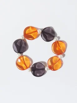 PARFOIS Kurze Halsketten>Elastisches Armband Mit Harz Mehrfarbig