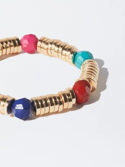 PARFOIS Kurze Halsketten>Elastisches Armband Mit Harz Mehrfarbig