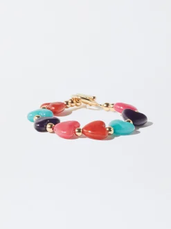 PARFOIS Kurze Halsketten|Chokers>Elastisches Armband Mit Harz Mehrfarbig