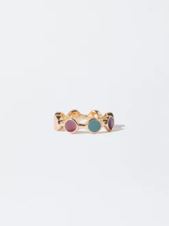 PARFOIS Basics|Tops und Shirts>Emaille Ring Mehrfarbig