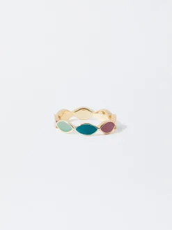 PARFOIS Basics|Hemden>Emaille-Ring Mehrfarbig
