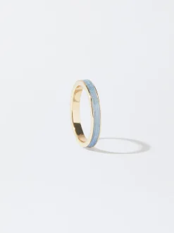 PARFOIS Basics|Hemden>Emaille-Ring Blau