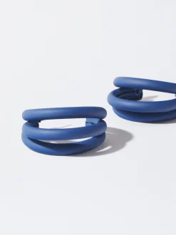 PARFOIS Lange Ohrringe|Trend Collection>Emaillierte Ohrringe Blau