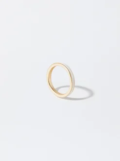 PARFOIS Basics|Hosen>Emaillierter Ring Golden
