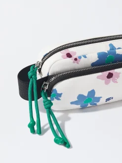 PARFOIS Printed>Federm&auml;ppchen Aus Bedrucktem Nylon Rosa