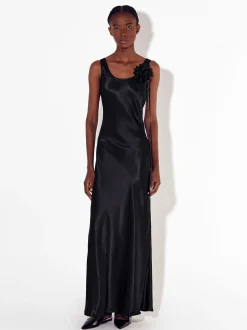 PARFOIS Umhängetaschen|Handtaschen>Flie&szlig;endes Kleid Mit Blumen Schwarz
