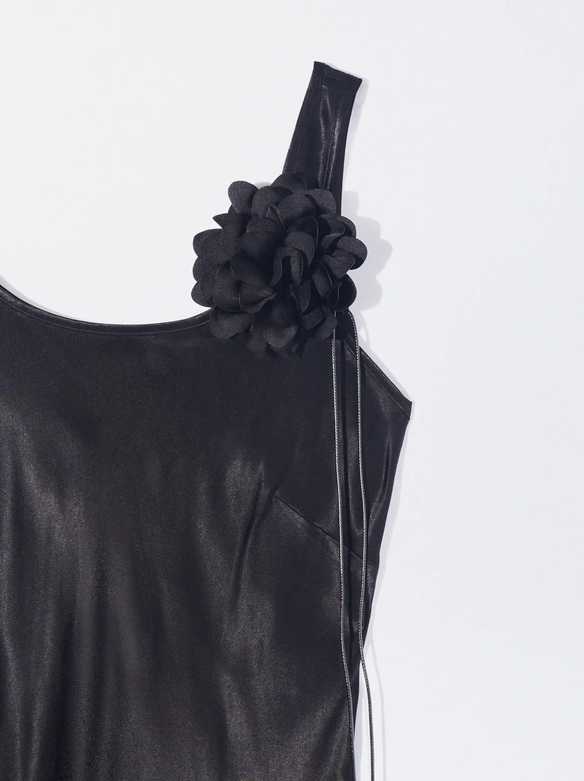 PARFOIS Umhängetaschen|Handtaschen>Fließendes Kleid Mit Blumen Schwarz
