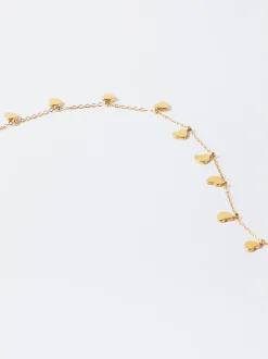 PARFOIS Ohrringe>Fu&szlig;kette Aus Stahl Mit Herz Golden