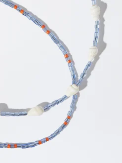 PARFOIS Set Ohrringen|Hoop-Ohrringe>Fu&szlig;kette Mit Muschel Mehrfarbig