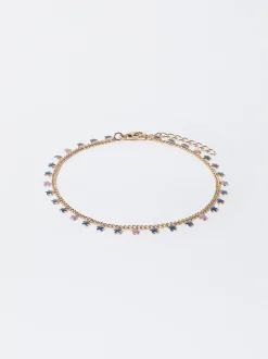 PARFOIS Trend Collection|Set Halsketten>Fußkette Mit Sternen Mehrfarbig