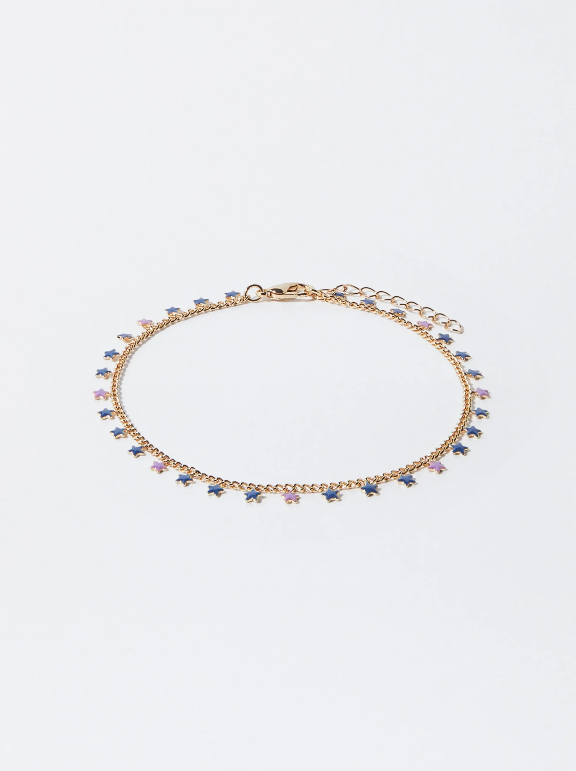 PARFOIS Trend Collection|Set Halsketten>Fußkette Mit Sternen Mehrfarbig