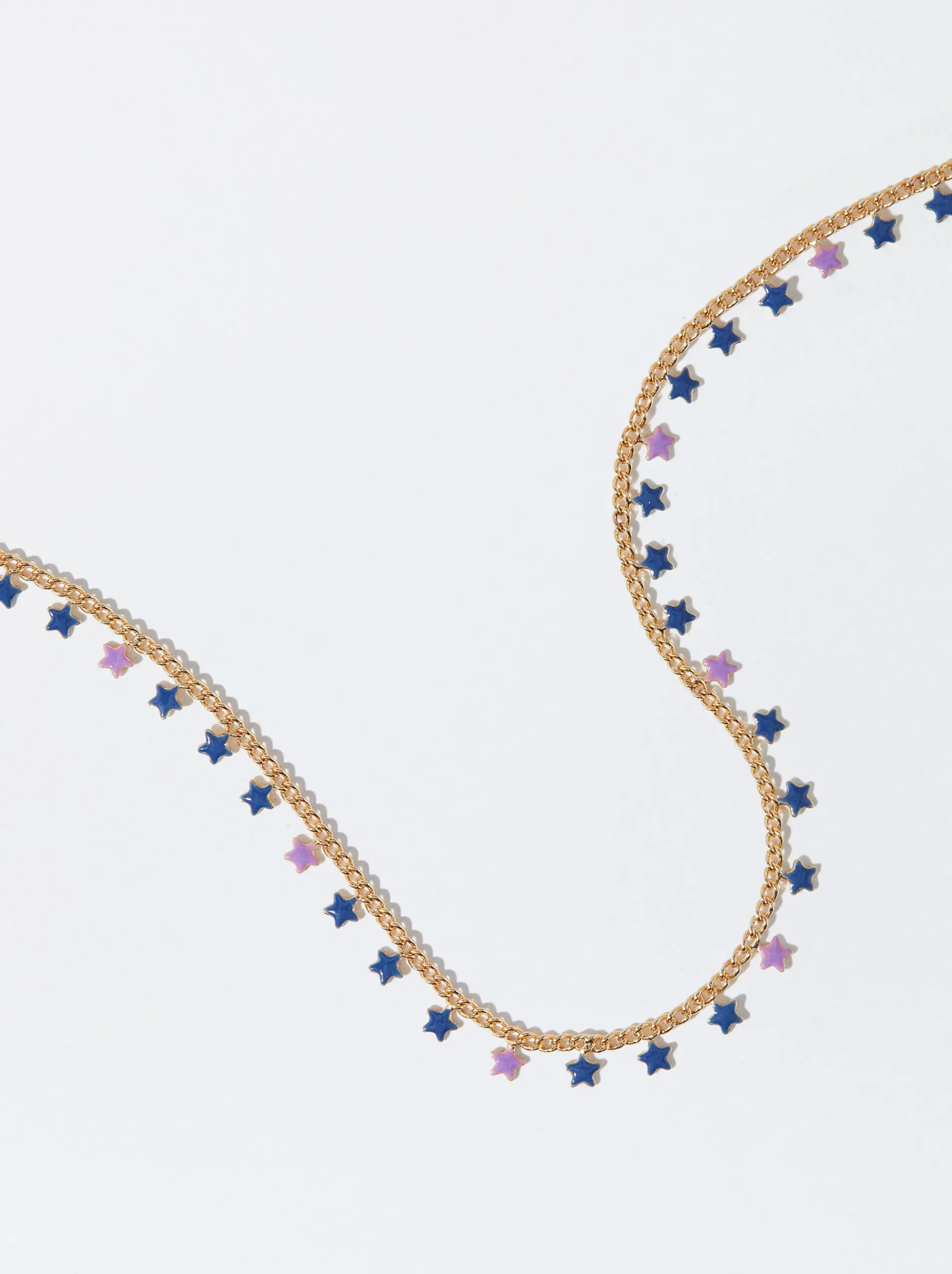 PARFOIS Trend Collection|Set Halsketten>Fußkette Mit Sternen Mehrfarbig