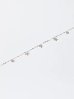 PARFOIS Ohrringe>Fu&szlig;kette Mit Sternen Silber