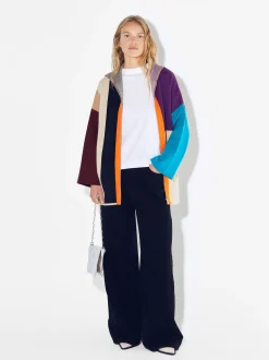 PARFOIS Weste>Gedruckter Punkt Cardigan Mehrfarbig