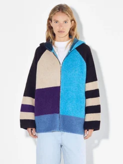 PARFOIS Hosen>Gedruckter Punkt Cardigan Mehrfarbig