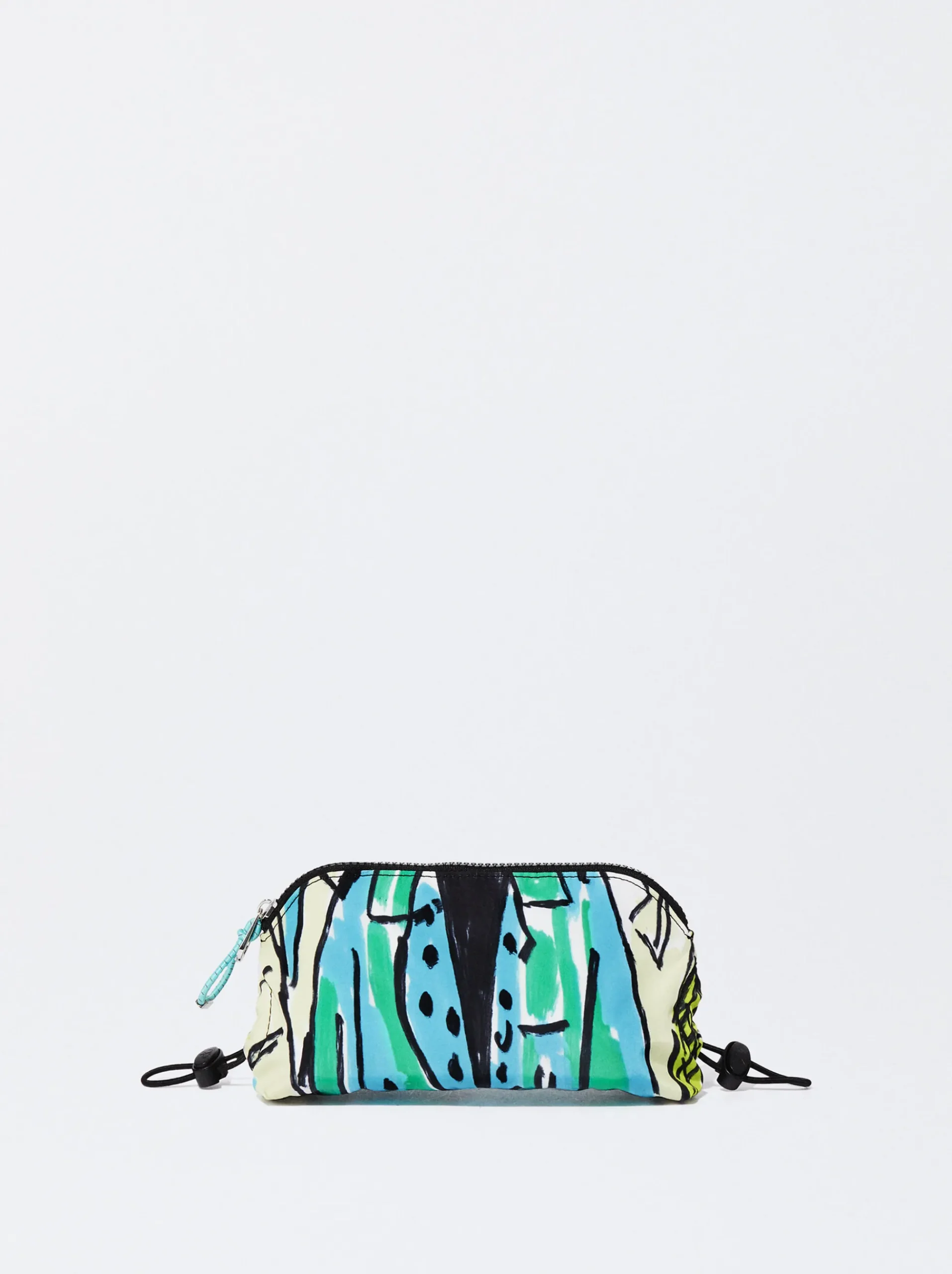 PARFOIS Geldbörsen>Geflochte Mehrzwecktasche Aus Nylon Mit Print Mehrfarbig