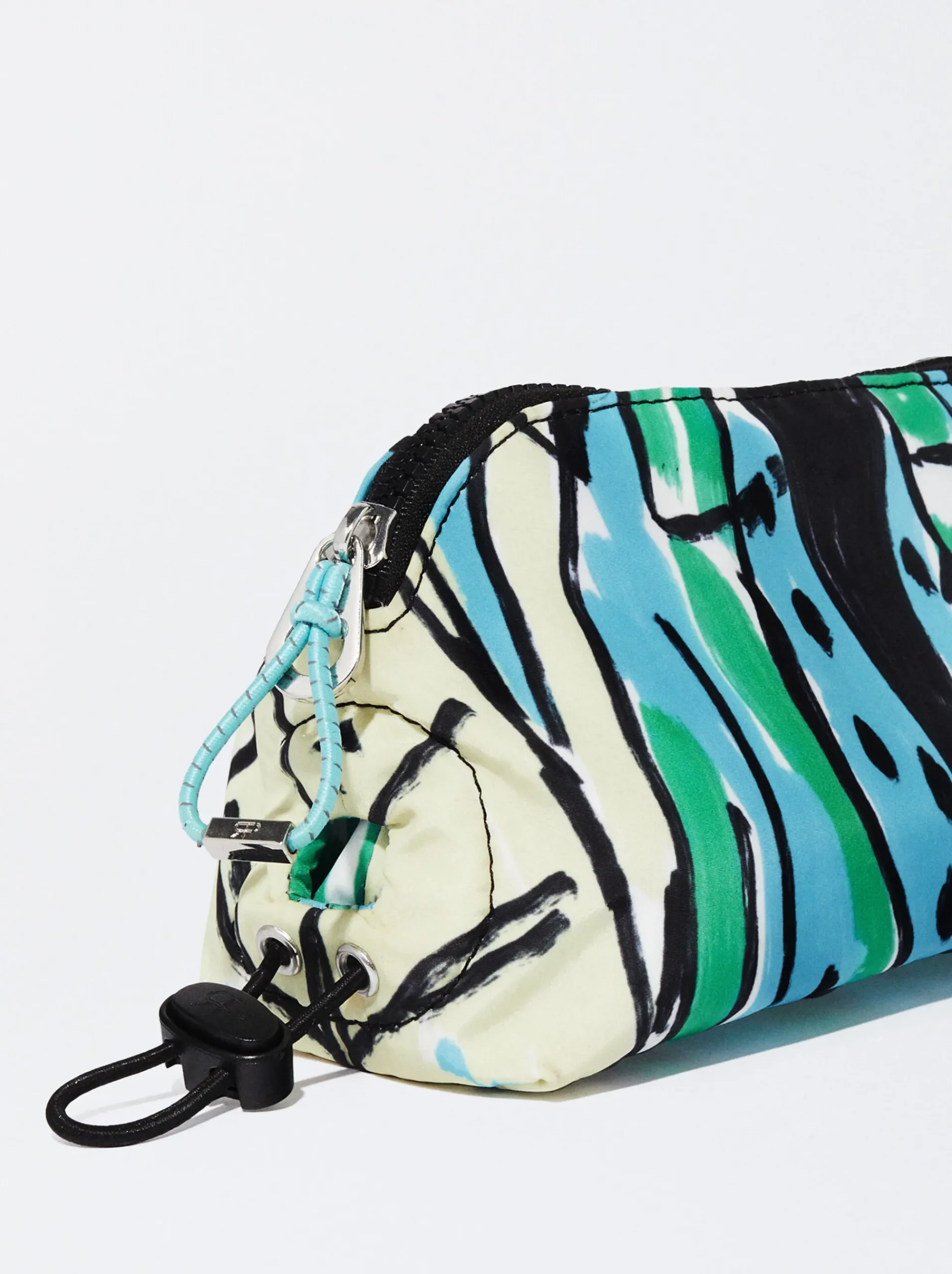 PARFOIS Geldbörsen>Geflochte Mehrzwecktasche Aus Nylon Mit Print Mehrfarbig