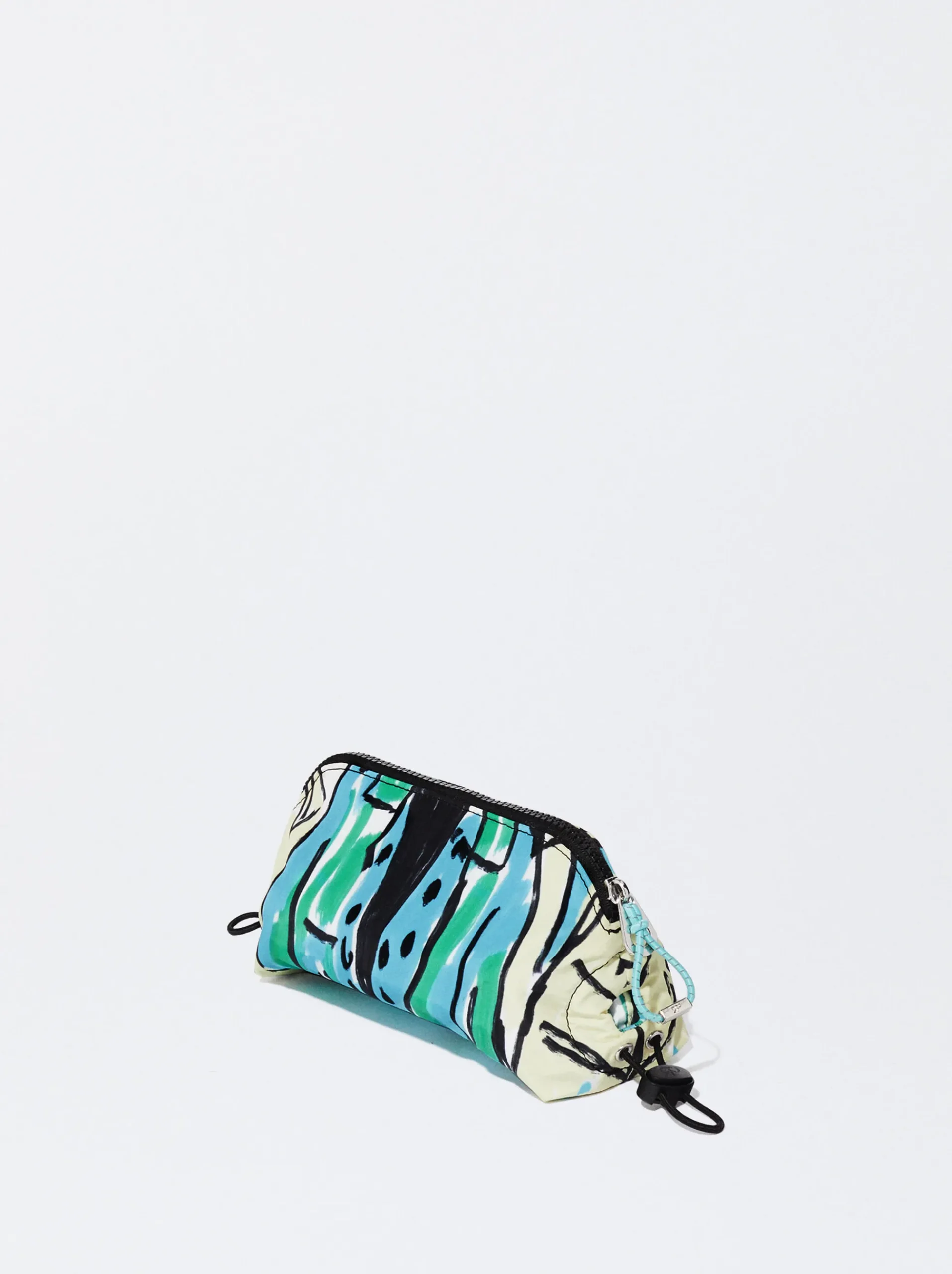 PARFOIS Geldbörsen>Geflochte Mehrzwecktasche Aus Nylon Mit Print Mehrfarbig