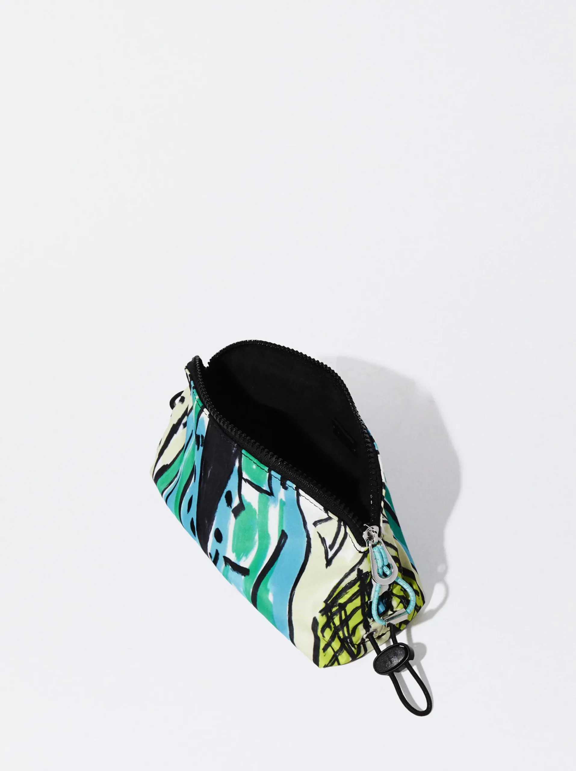 PARFOIS Geldbörsen>Geflochte Mehrzwecktasche Aus Nylon Mit Print Mehrfarbig