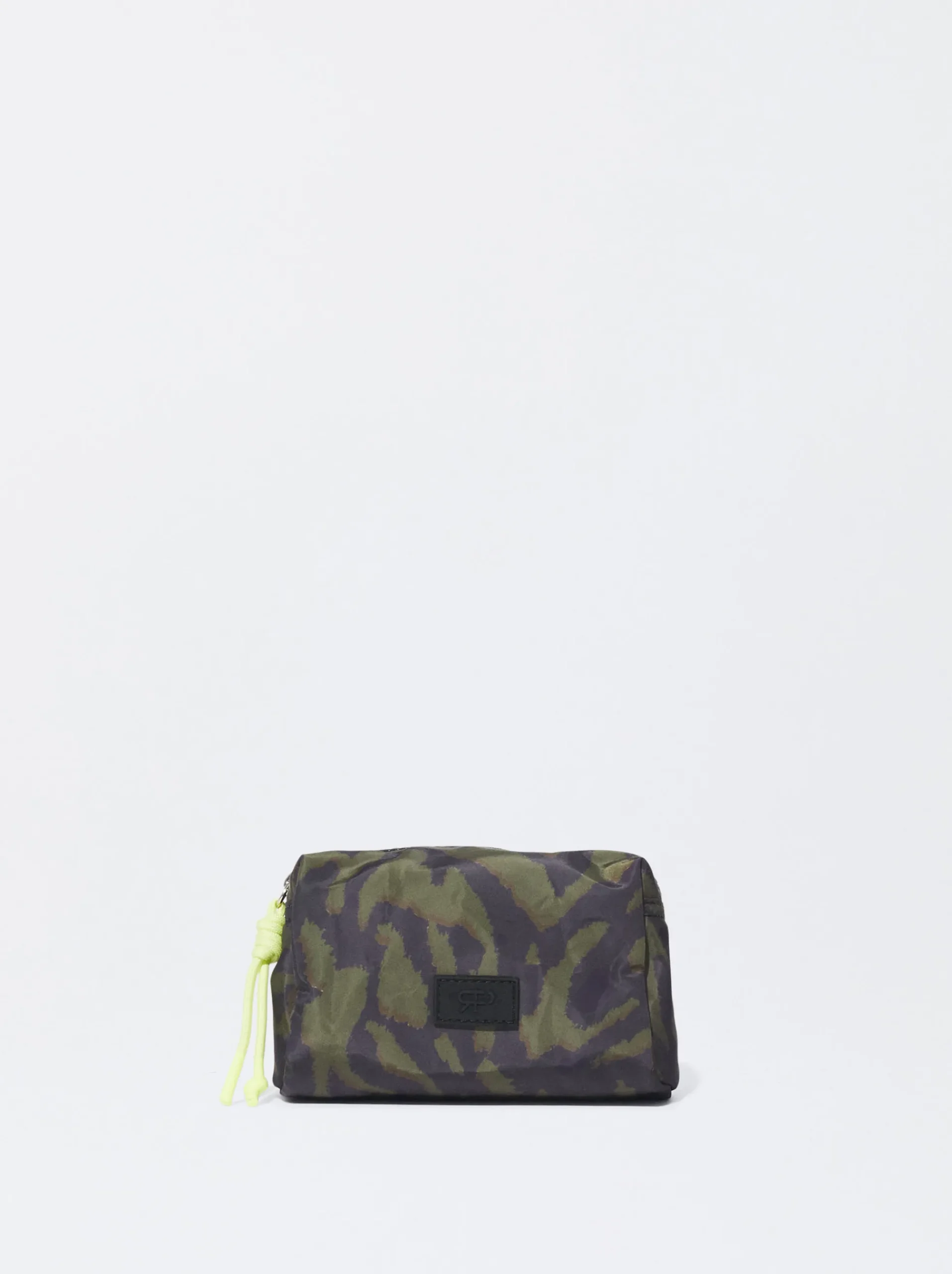PARFOIS Geldbörsen>Geflochte Mehrzwecktasche Aus Nylon Mit Print Mehrfarbig