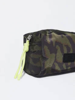 PARFOIS Geldbörsen>Geflochte Mehrzwecktasche Aus Nylon Mit Print Mehrfarbig