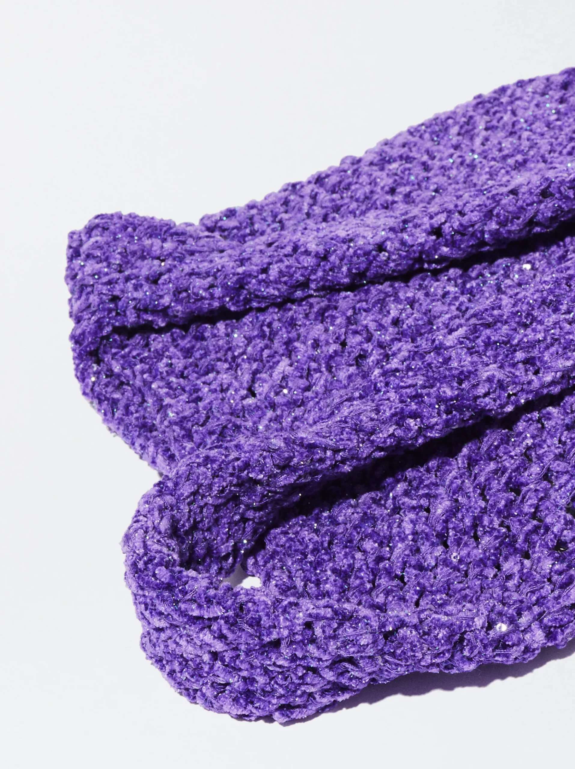 PARFOIS Basics|Handtaschen>Geflochtene Umhängetasche Violett