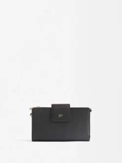 PARFOIS Mehrzwecktaschen|Etuis und Kulturbeutel>Geldbeutel Mit Handschlaufe Schwarz