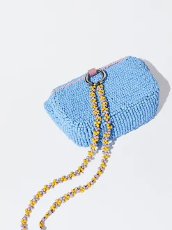 PARFOIS Flache Schuhe|Ballerina>Geldbeutel Mit Strass Blau