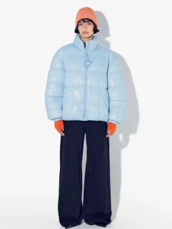 PARFOIS Basics|Handtaschen>Gepolsterte Jacke Blau